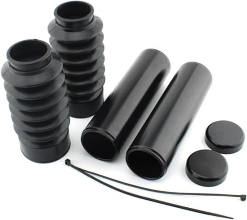 QASULER Front Fork Dust Cover Kit for Harley-Davidson V-ROD - Image 4