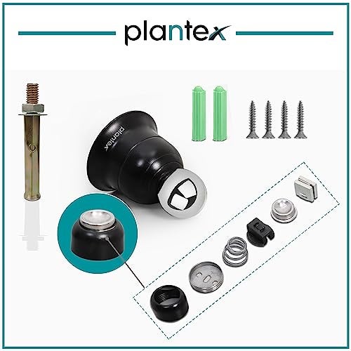 Plantex Door Magnet Stopper for Home/Gate Stopper for Main Door/Door Stopper Magnet/Magnetic Door Stopper/Stops for Door - 3Inch (Black Finish) - Image 5