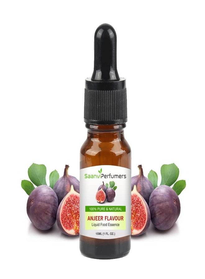 Saanvi Perfumers Anjeer Food Flavour Essence 15ml For Used in Food, Cakes, Whip cream, Fondant, Sweets Ice-Creams Chocolates, Flavoring Syrup and Others Desserts - Image 2