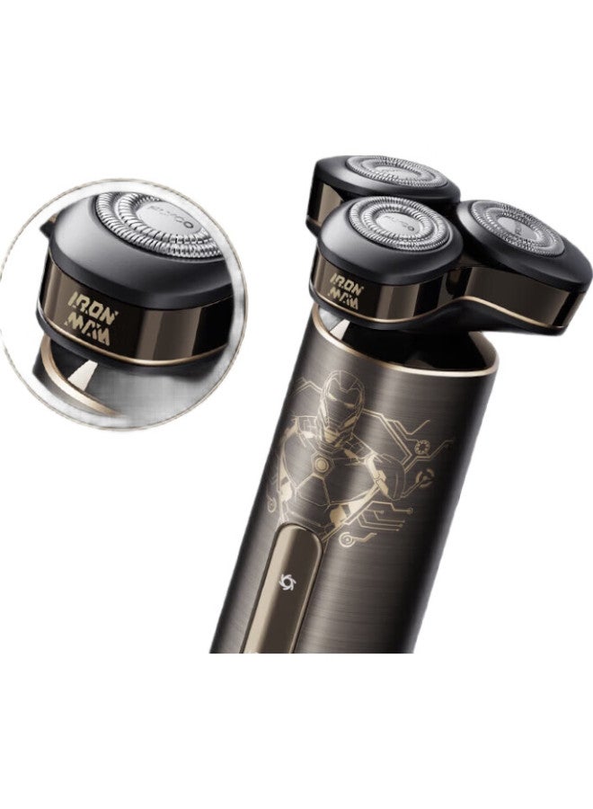 Flyco Men'S Electric Shaver Fs989, Portable Razor, Birthday And Holiday Gift For Boyfriend, Husband, Father - Marvel Iron Man Ip Collaboration Edition - Image 1