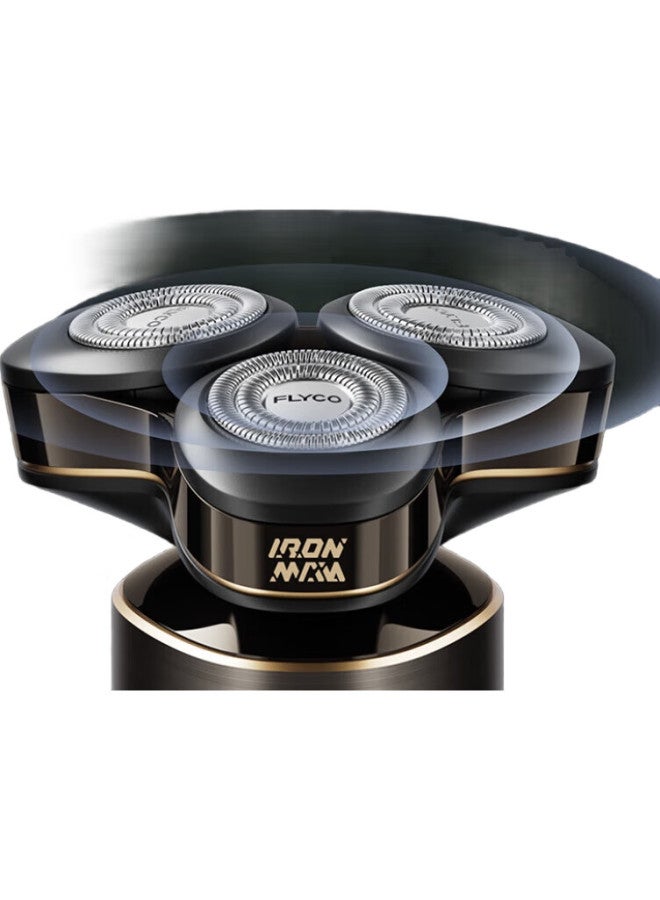 Flyco Men'S Electric Shaver Fs989, Portable Razor, Birthday And Holiday Gift For Boyfriend, Husband, Father - Marvel Iron Man Ip Collaboration Edition - Image 2