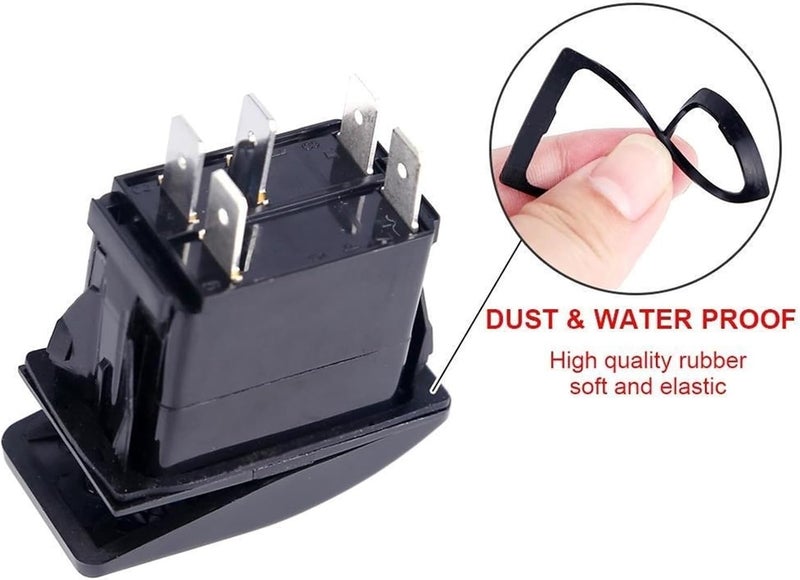 Wivplex 8X Waterproof Car Light Toggle Switch Panel - Image 3