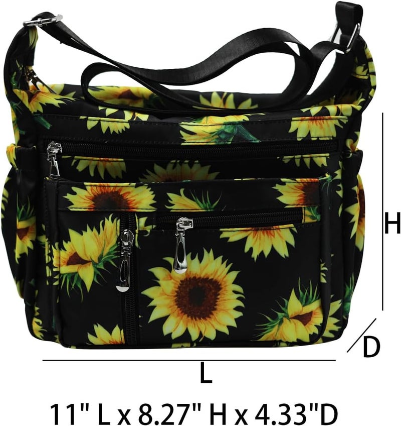 Fabuxry Purses and Shoulder Handbags for Women Crossbody Bag Messenger Bags - Image 3