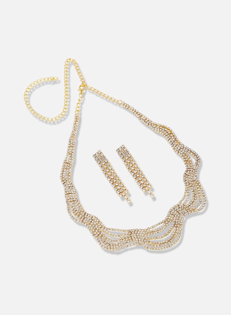 SOHI Party Artificial Jewellery Set - Image 1