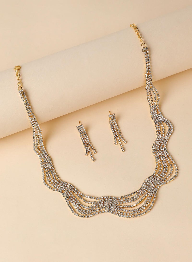 SOHI Party Artificial Jewellery Set - Image 4