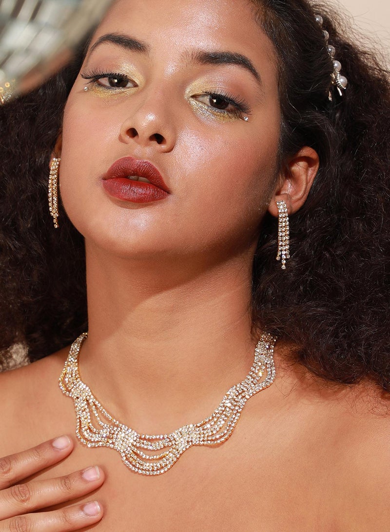 SOHI Party Artificial Jewellery Set - Image 3