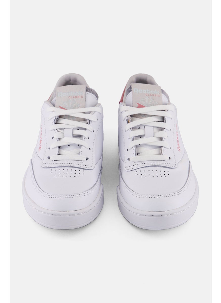Reebok Women Club C Lace Up Outdoor Shoes, White  - Image 4
