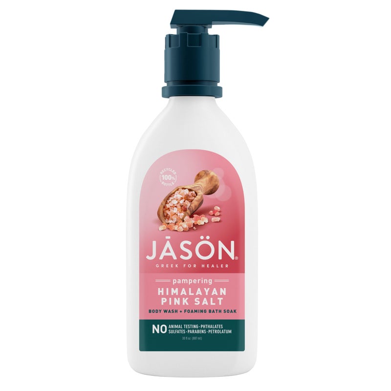 JASON Himalayan Pink Salt Pampering Body Wash, For a Gentle Feeling Clean, 30 Fluid Ounces - Image 1