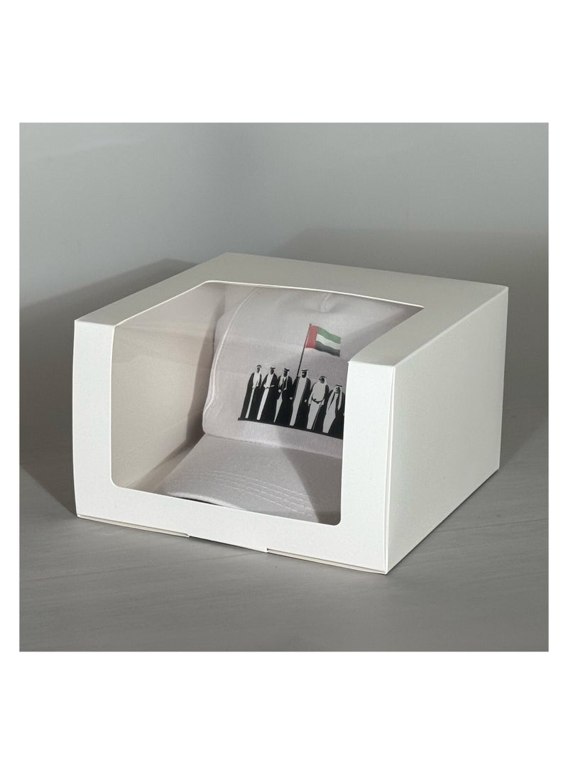 National Day Cap white color - Image 5