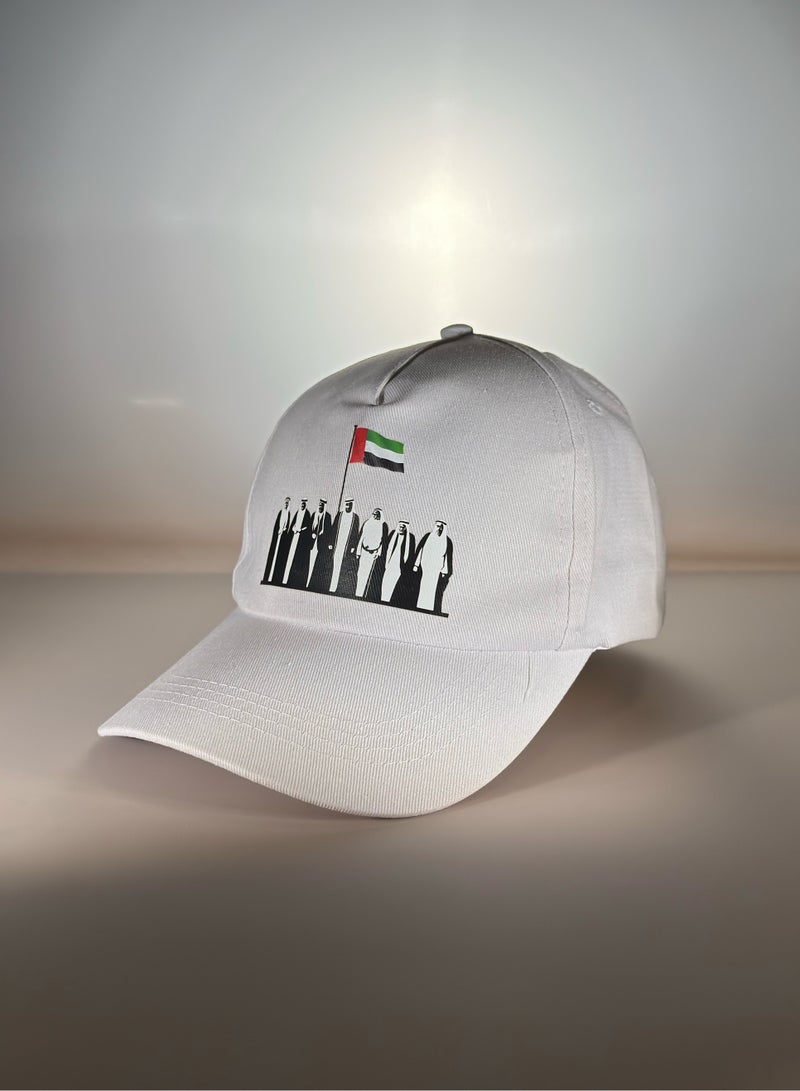 National Day Cap white color - Image 1