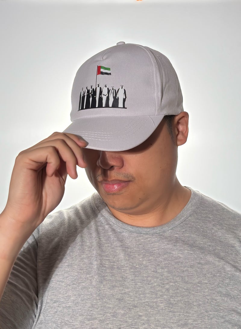 National Day Cap white color - Image 4