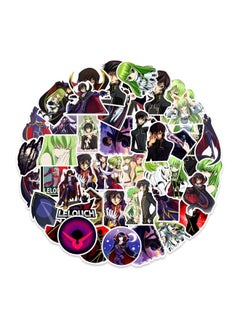 Inder 50pcs Lelouch Token of Rebel Anime Stickers DIY Stationery Mobile Phone PS4 Guitar Cartoon Classic Sticker  - Image 1