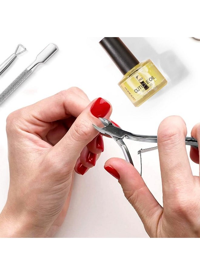 AZUREBEAUTY AZUREBEAUTY Stainless Steel Nail Cuticle Pusher 001  - Image 5