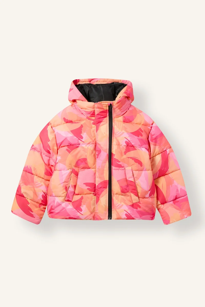 Defacto Girl Hooded Puffer Jacket