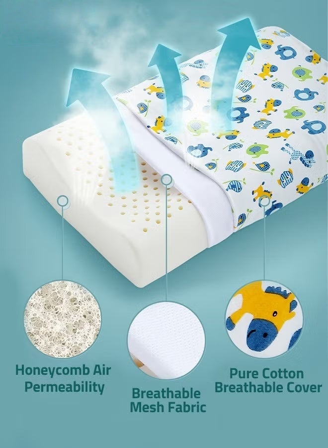 HOOKOR Baby Newborn Nursing Sleeping Pillow Toddler Boys and Girls Comfortable Portable Breathable Lightweight Shaping Pillows PE Multifunctional Portable Infant Head Support for Kids Infants - Image 3