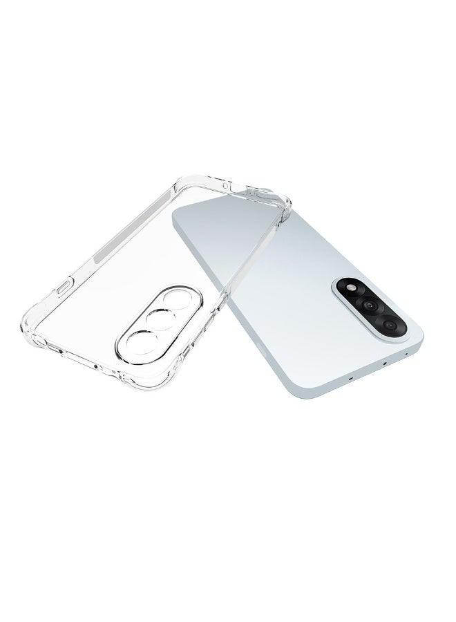 general Case for OnePlus Nord 5, Clear Phone Case with Reinforced Corners Bumper Slim Fit Shockproof Flexible TPU Case for OnePlus Nord 5 - Image 5