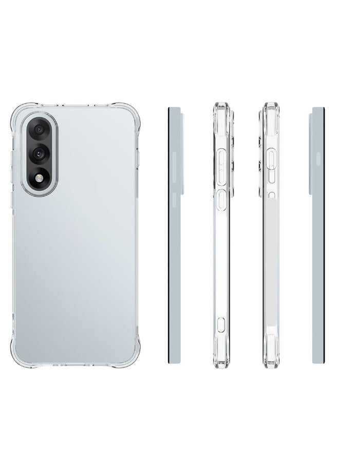 general Case for OnePlus Nord 5, Clear Phone Case with Reinforced Corners Bumper Slim Fit Shockproof Flexible TPU Case for OnePlus Nord 5 - Image 3