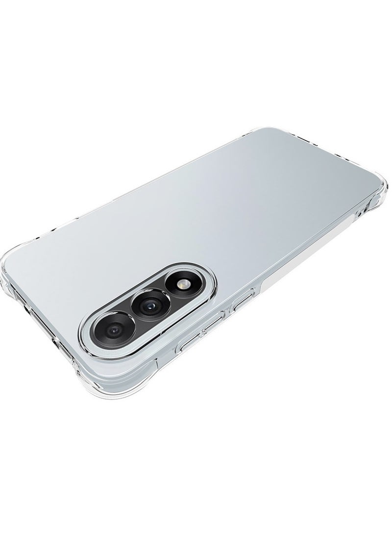 general Case for OnePlus Nord 5, Clear Phone Case with Reinforced Corners Bumper Slim Fit Shockproof Flexible TPU Case for OnePlus Nord 5 - Image 2