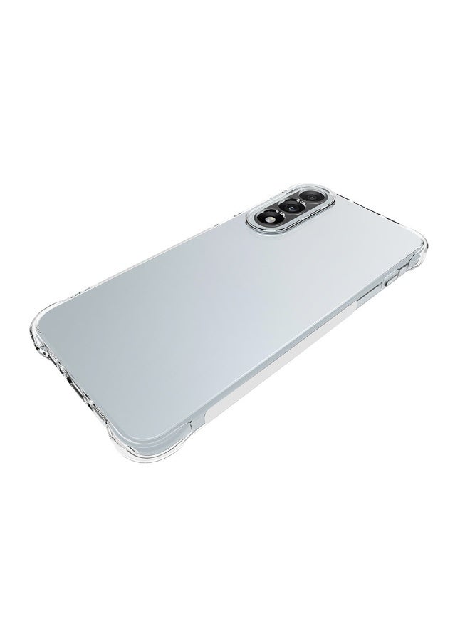 general Case for OnePlus Nord 5, Clear Phone Case with Reinforced Corners Bumper Slim Fit Shockproof Flexible TPU Case for OnePlus Nord 5 - Image 4