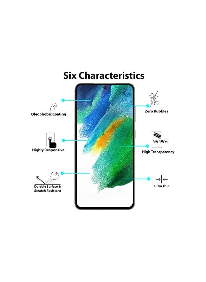 Screen Protector compatible with Galaxy S21 FE 5G Matte Screen Protector,Matte Surface ceramic film (NOT Glass) Ceramics Matte