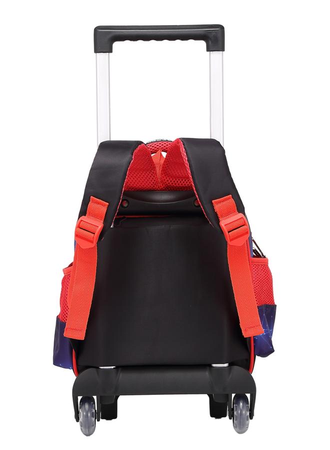 Stargold Baby Backpack 3Pcs For Baby Boys 1 lunch 1 Pencil Box And 1 Bag With Adjustable Strap For School 2 Wheels 12 Inch  - Image 3