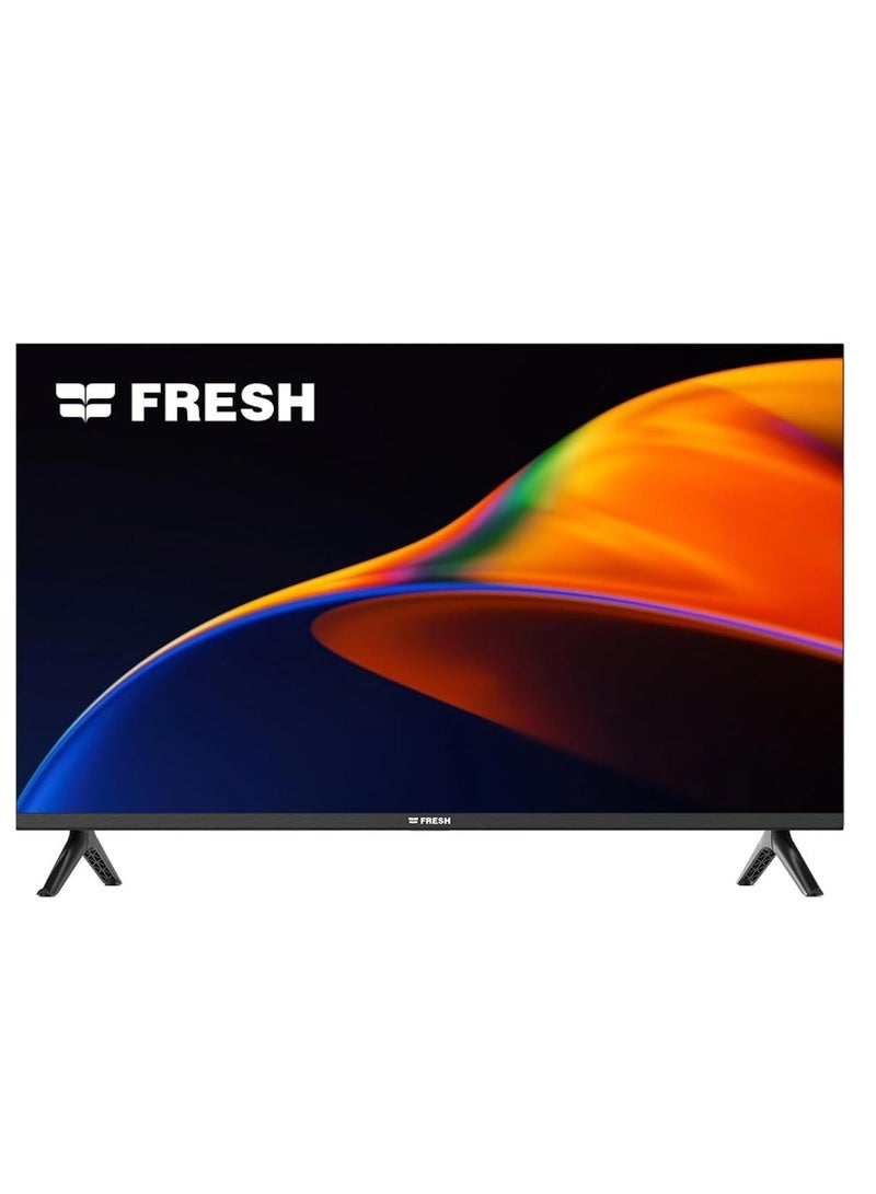 Fresh Fresh 43 Inch FHD Smart LED TV with Built in Receiver, Black - 43LF424RD