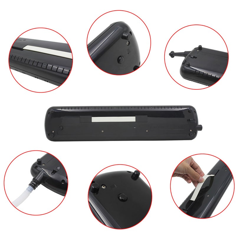 أداة موسيقية ميلوديكا بيانيكا بـ 37 مفاتيح بيانو مع حقيبة حمل للطلاب المبتدأين والأطفال - Image 2