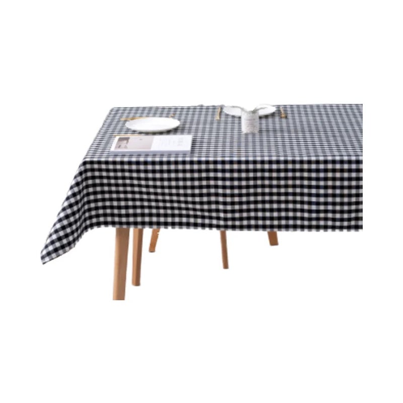 Home Use High Grade Thickened Grid Tablecloth – Premium Table Runners for Dining & Decor