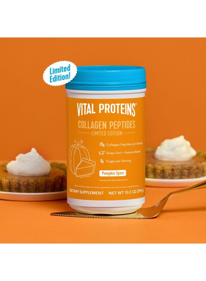 Vital Proteins ® ببتيدات الكولاجين بنكهة اليقطين، 20 جرام ببتيدات كولاجين، شعر صحي، بشرة، أظافر ومفاصل - Image 2