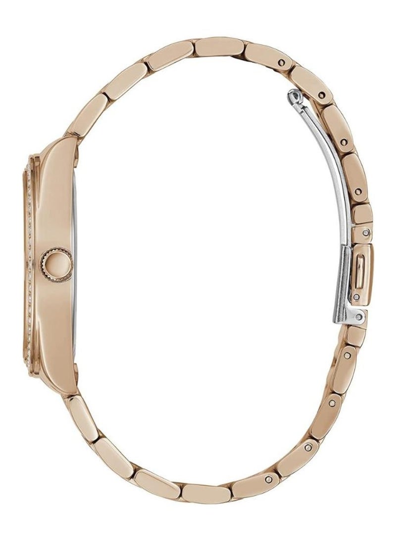 GUESS Women's Luna Analog Stainless Steel Wrist Watch GW0307L3 - 36mm - Rose Gold - Image 2