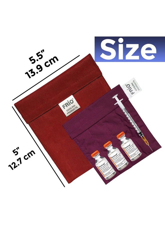 Frio محفظة صغيرة لتبريد الأدوية - 45+ ساعة من الراحة الخالية من الأنسولين - حقيبة سفر بدون ثلج - Image 5