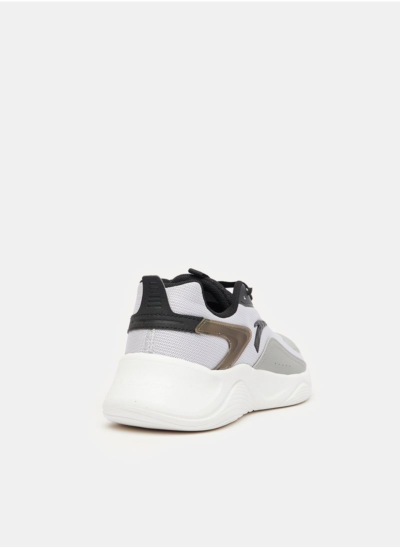 ANTA - EASY RUN RUNNING SHOES FOR MEN IN GRY/CONTINT GRY/BLK - Image 1