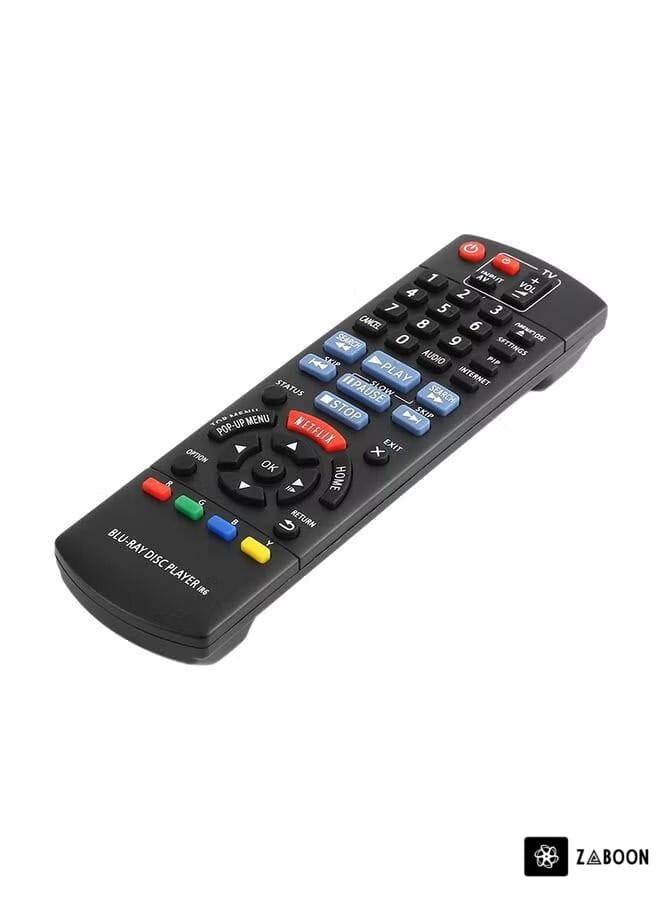Zaboon TV Remote Control For Panasonic Black