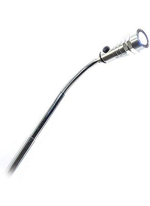 Instakart Instakart Metal Telescoping 3 Led Torch Flashlight Flexible Magnetic Pick Up Tool Lamp Pen Light  - Image 3