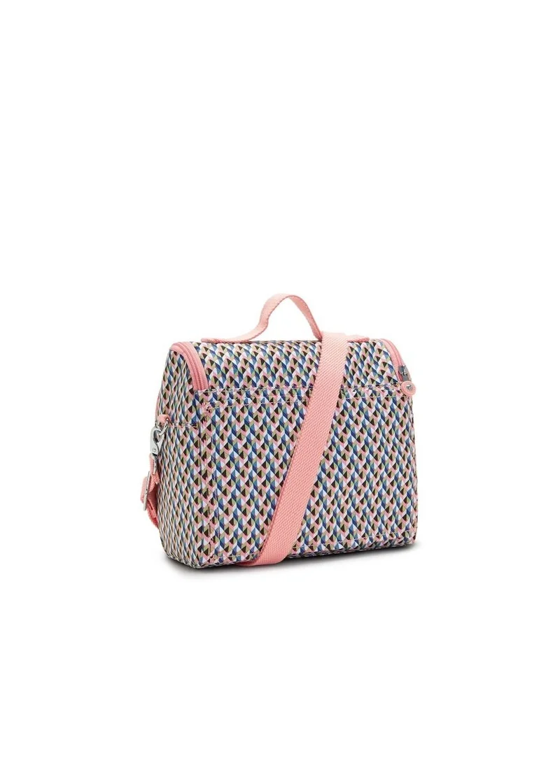 كيبلينغ New Kichirou Large lunchbox (with trolley sleeve) Girly Geo