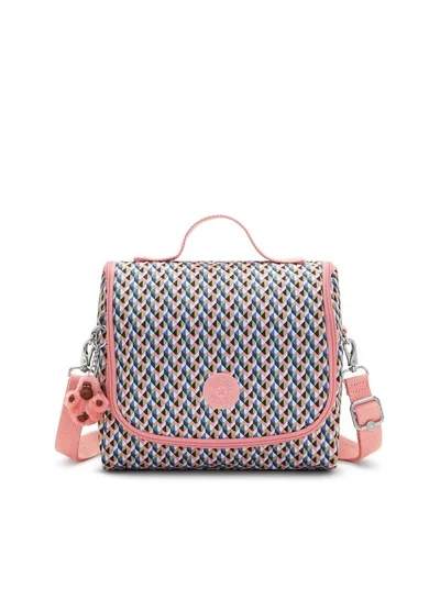 كيبلينغ New Kichirou Large lunchbox (with trolley sleeve) Girly Geo