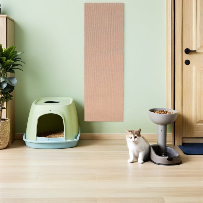Cat Scratching Pad: Pet Proof Sofa Cover - 78.6x15.72inch Proof Couch Protector Scratch Shield Pad - Self-Adhesive Sofa Protector - Image 2