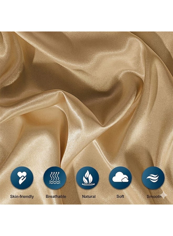 كيس وساده اصلي بسوسته مصنوع من حرير ساتان100% ذات لمعان طبيعي للشعر و البشره - Image 3