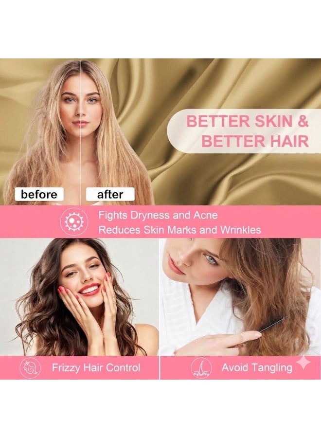 كيس وساده اصلي بسوسته مصنوع من حرير ساتان100% ذات لمعان طبيعي للشعر و البشره - Image 2