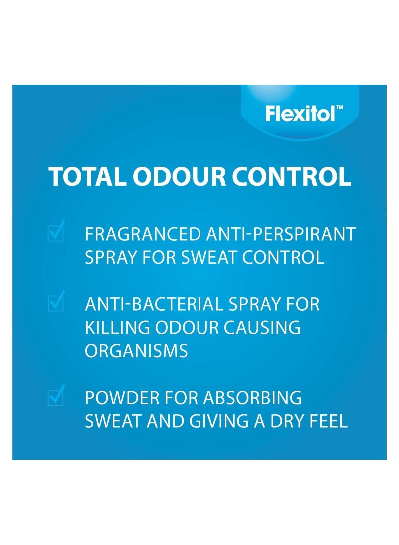 Flexitol Foot Odour Powder Spray 24 Hour Protection - 210 ml - Image 5