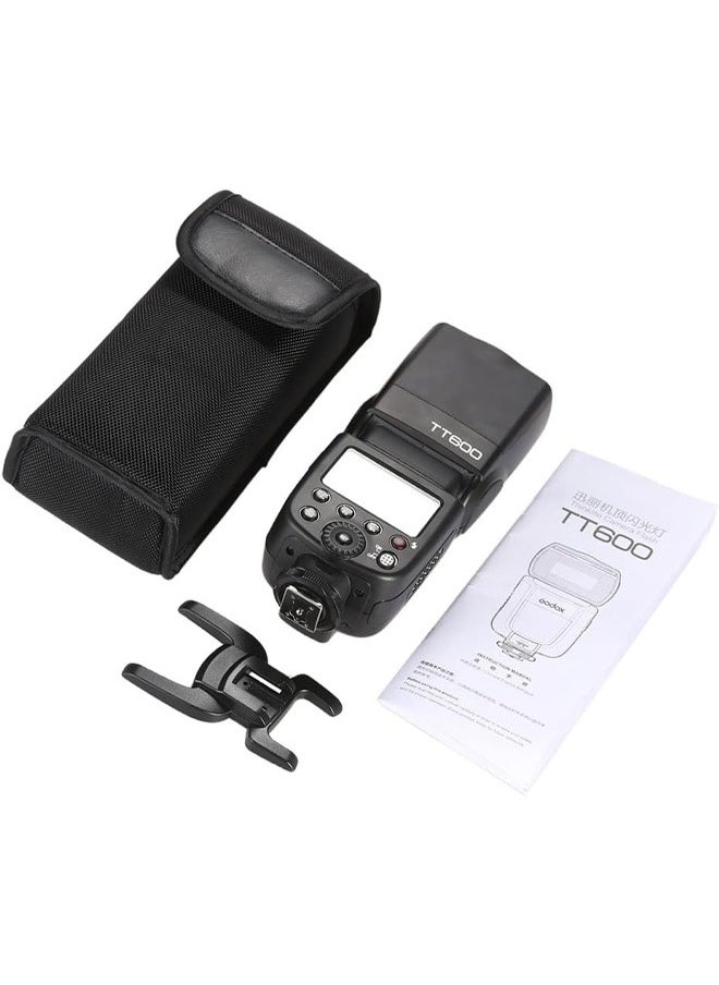Godox - Godox TT600 2.4G Wireless Flash Speedlite Master/Slave Flash with Built-in Trigger System Compatible for Canon Nikon Pentax Olympus Fujifilm Panasonic (TT600) - Image 1