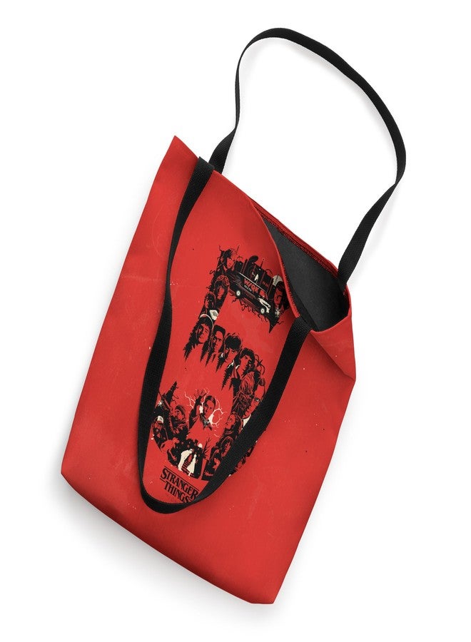 Stranger Things Collage Season 5 Officially Licensed Tote Bag - Image 2