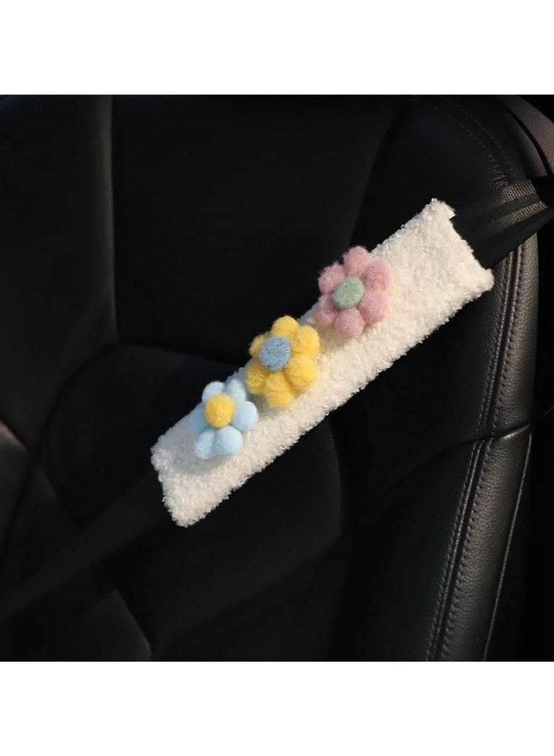 SYOSI 2 Pack Cute Cartoon Car Seat Belt Cover Pads, Universal Seat Strap Cushion Pads,  Cars Safety Seatbelt Strap Shoulder Pad for Women and Men Adult - Image 5