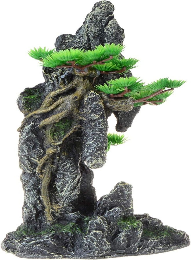 PENCK Aquarium Decorations Large and Tall Pillar Rock Resin Mountain View Stone Ornament Fish Tank Rockery Decoration - Image 1