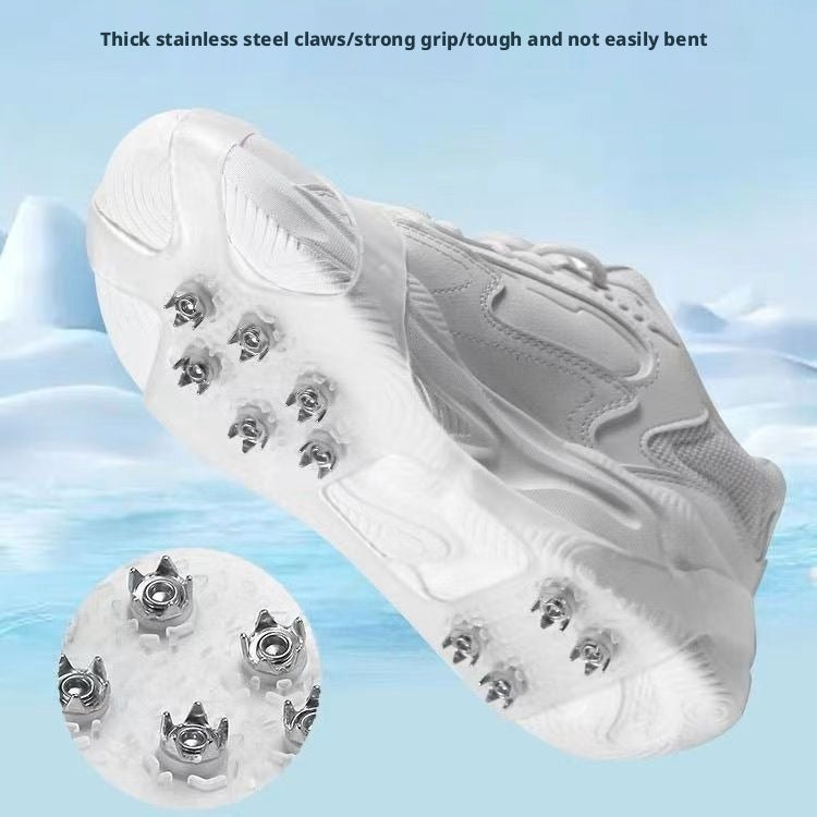 10 Teeth Ice Crampons Anti-slip Spikes for Snow and Ice - Image 3