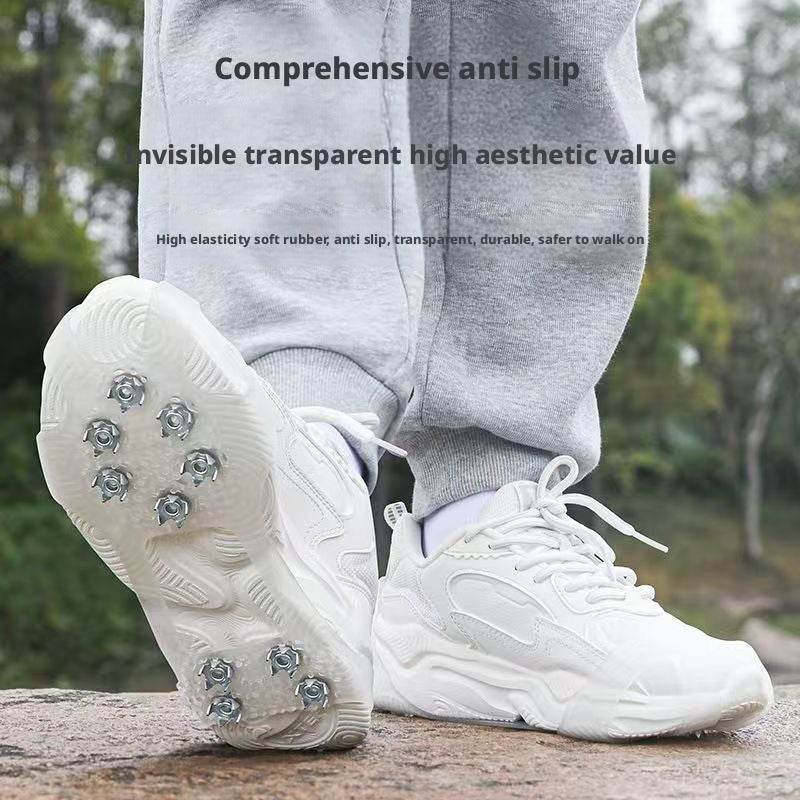 10 Teeth Ice Crampons Anti-slip Spikes for Snow and Ice - Image 2