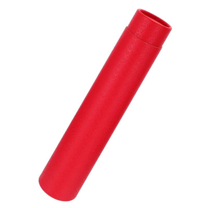 Extendable Red Artist Drawing Tube 35 62cm Telescopic Artwork Storage For Documents Posters - Image 2