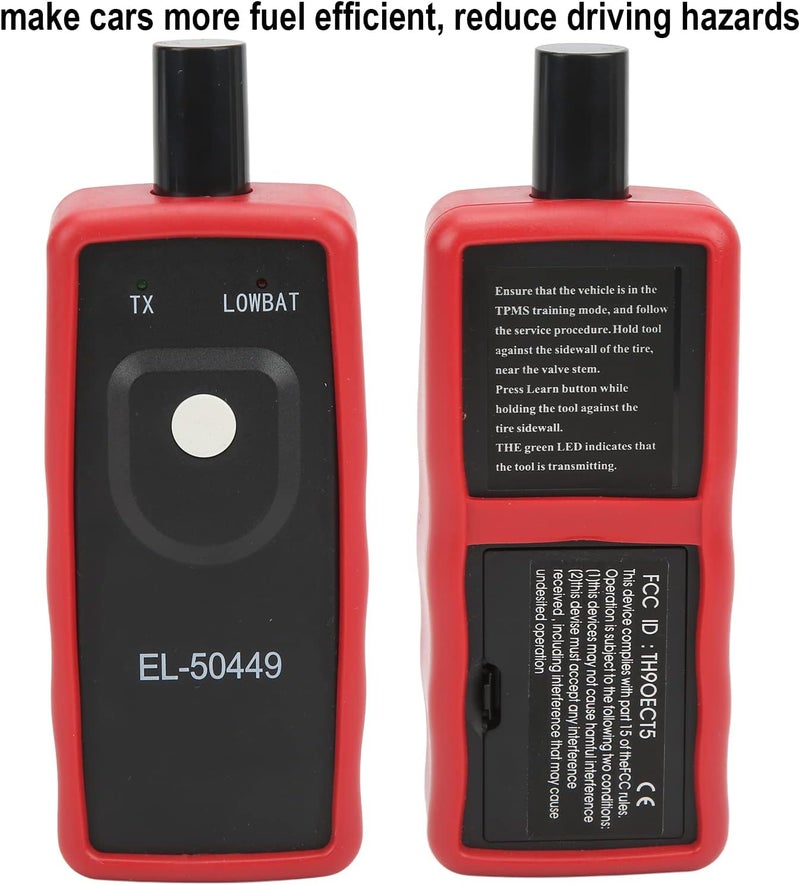 أداة تنشيط نظام مراقبة ضغط الإطارات (TPMS) من البلاستيك ABS، جهاز إعادة ضبط مضغوط متوافق مع F‑450 F‑550 Super Duty 2008‑2015، سهل التشغيل لصيانة ضغط الإطارات - Image 3
