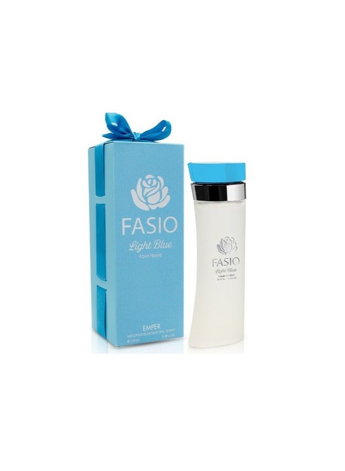 emper Fasio Light Blue  For Women EDP 100ml  - Image 1