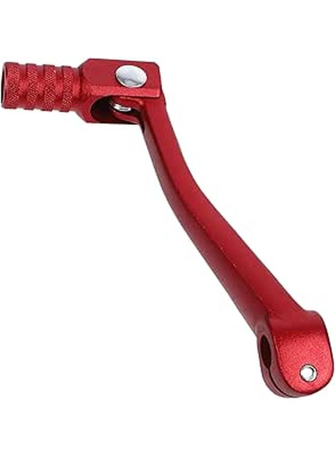 Red Aluminum Alloy Folding Gear Shift Lever For Dirt Bike ATV Motorcycle - Image 1